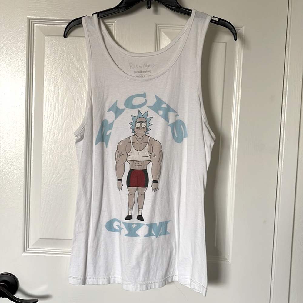 Rick and Morty short sleeve tank top